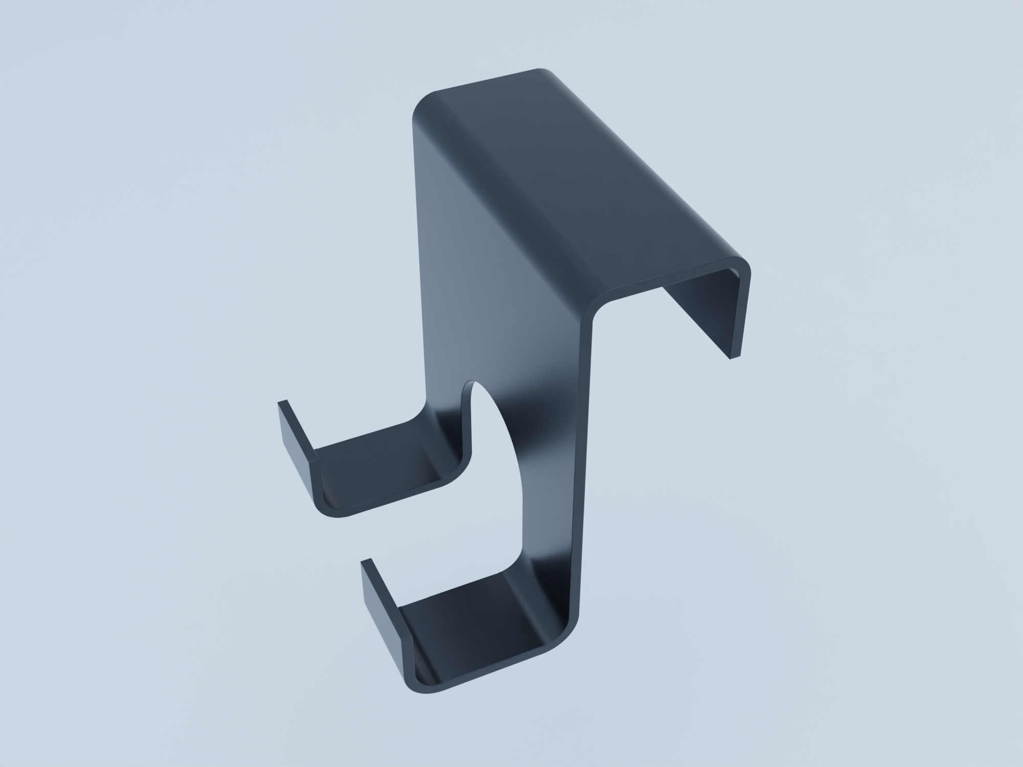Minimal Razor Hanger for Shaving Accessories