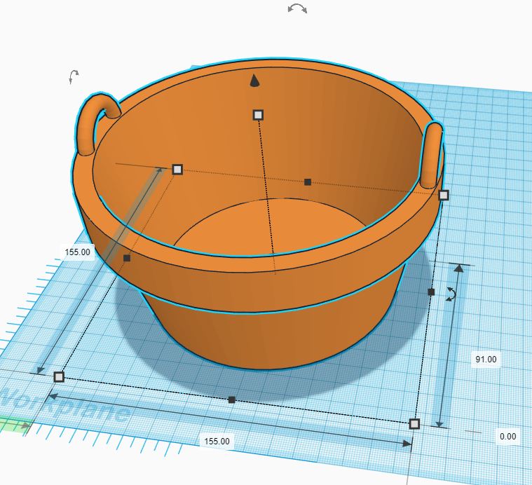 Hanging plant pot