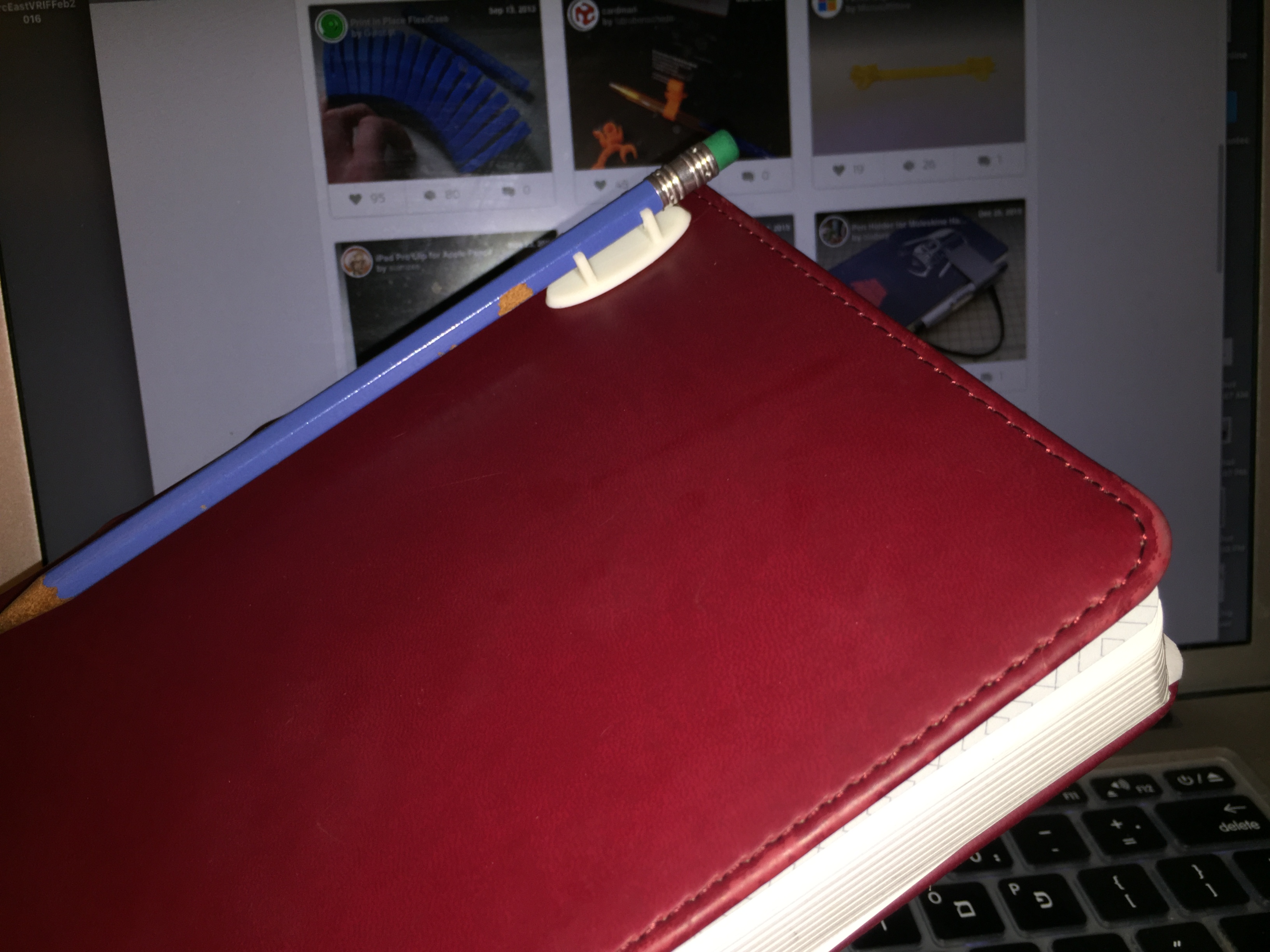 Book Pencil Clip