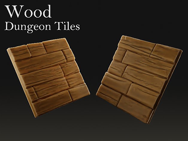 Wood - Dungeon Tiles
