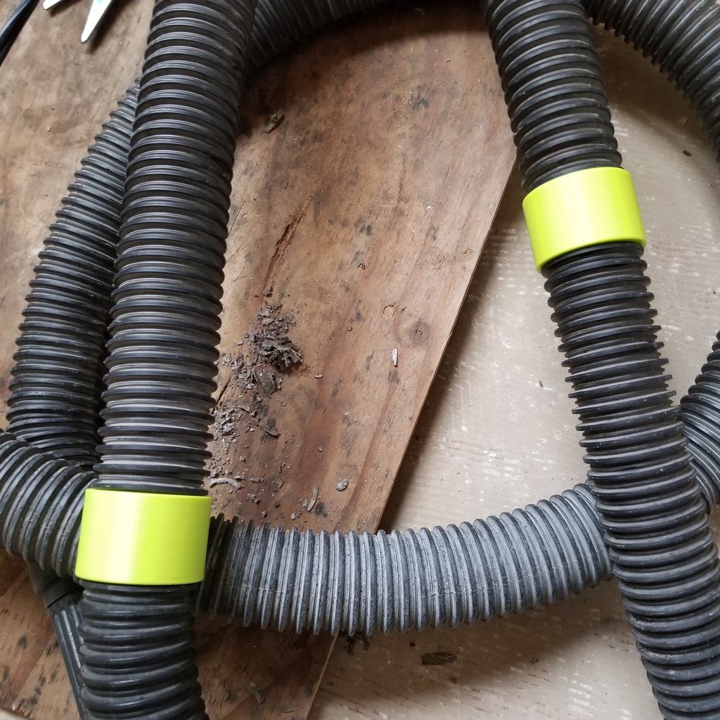 Shop vac hose connector 1 1/4"