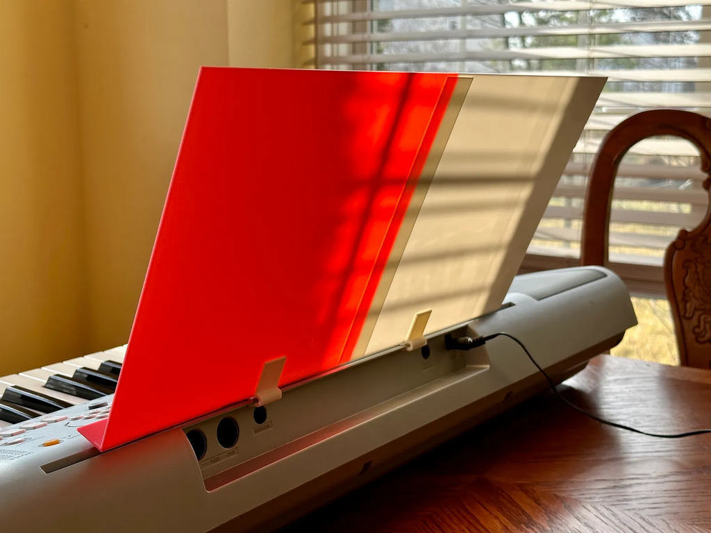 Clip-on Music Stand for Keyboard