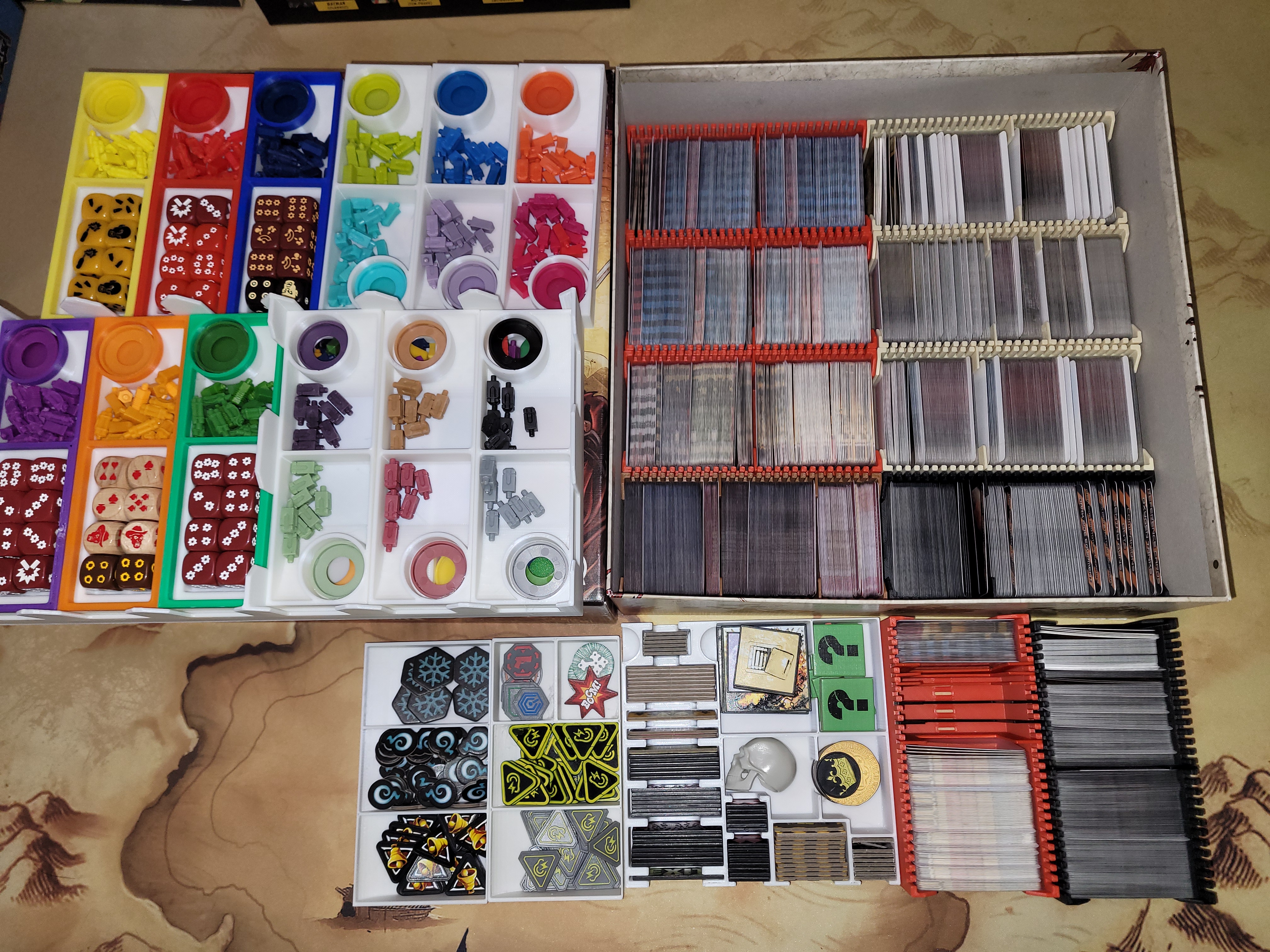 Zombicide Modular Storage Part 2 - Shared Components