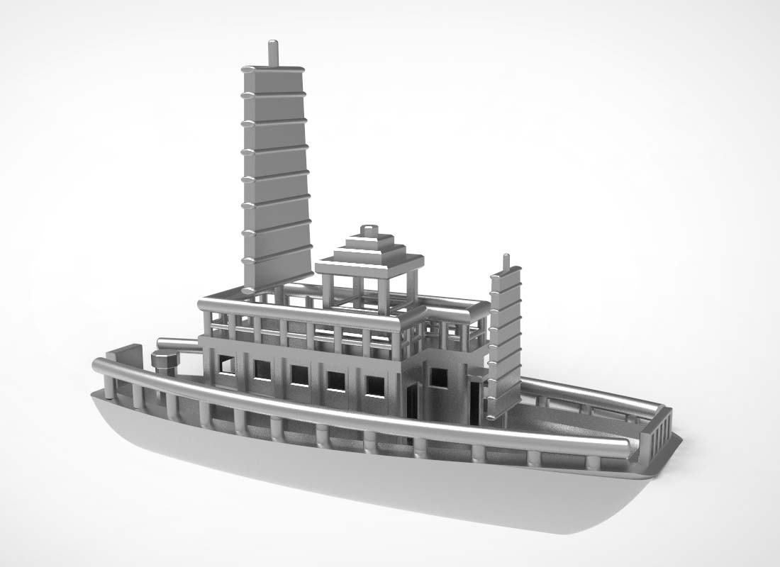 Traditional Korean Line Miniature