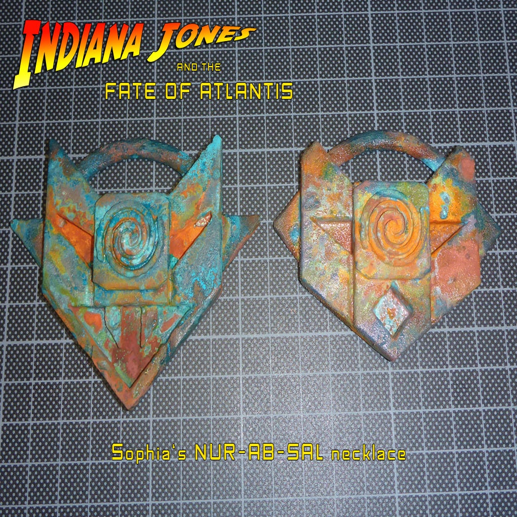 Indiana Jones: Fate of Atlantis / Nur-Ab-Sal Medaillons (Sophia's Necklace)
