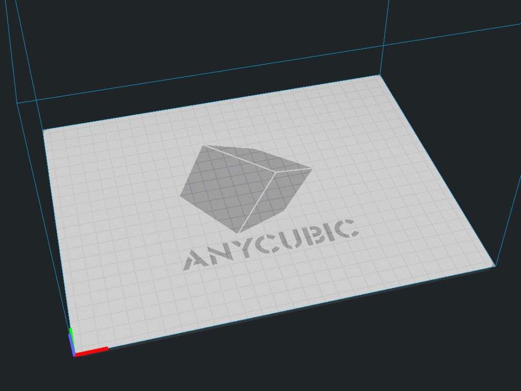 Anycubic4MaxPro2.0 platform for Ultimaker Cura 3D view