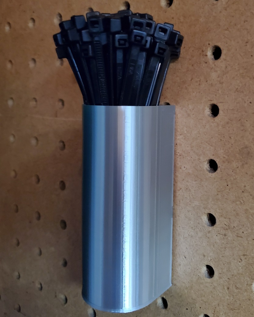 Cable Tie Pegboard Holder