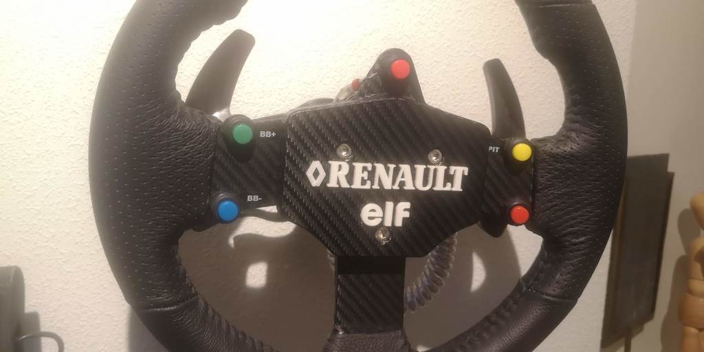 Renault F1 classic steering wheel G27 mod