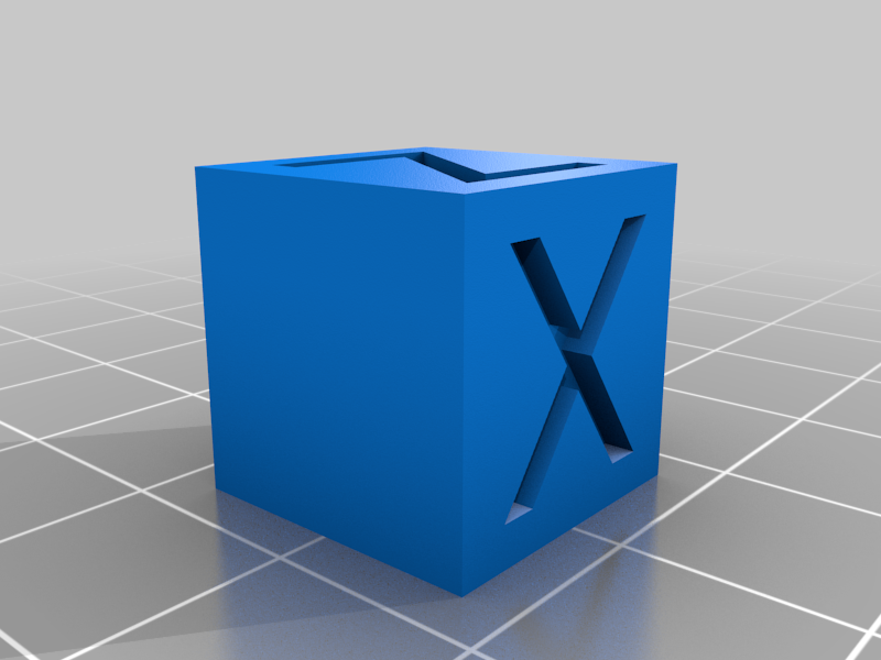 15x15 FAST CALIBRATION CUBE WITH EXCEL FORMULA