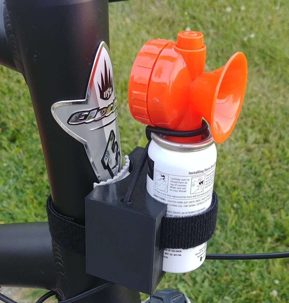 Air Horn Mount for Bicycle