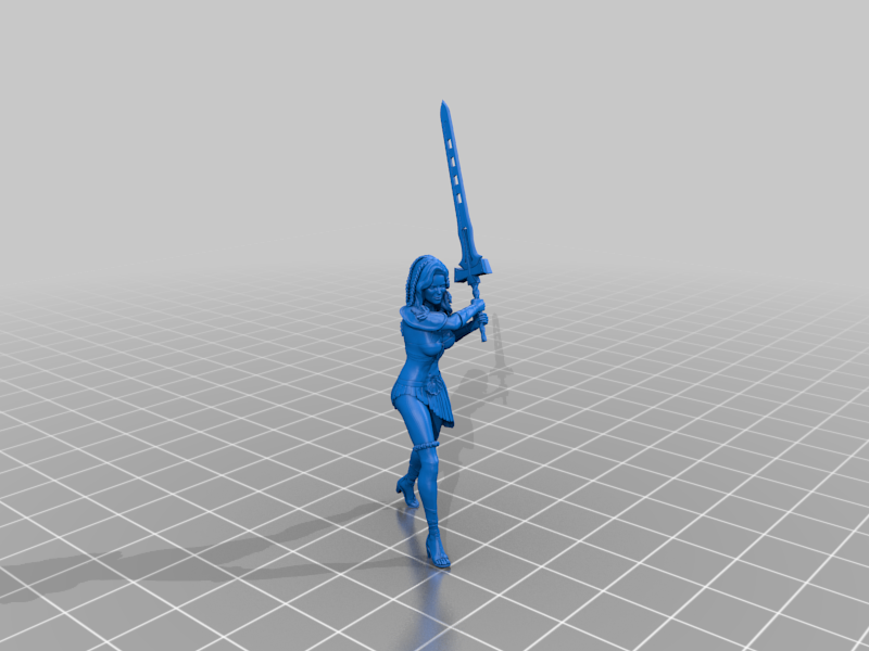 female great sword - Rpg warhammer, dnd