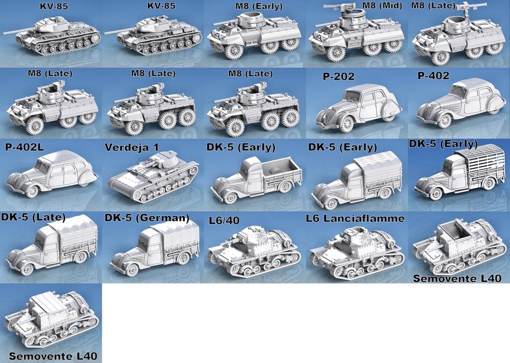Gonio - WW2 - Véhicules militaires Willys Jeep MB, VW/82