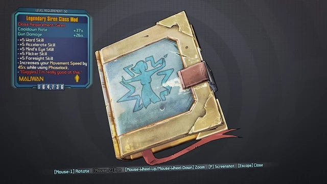 Maya Class Mod