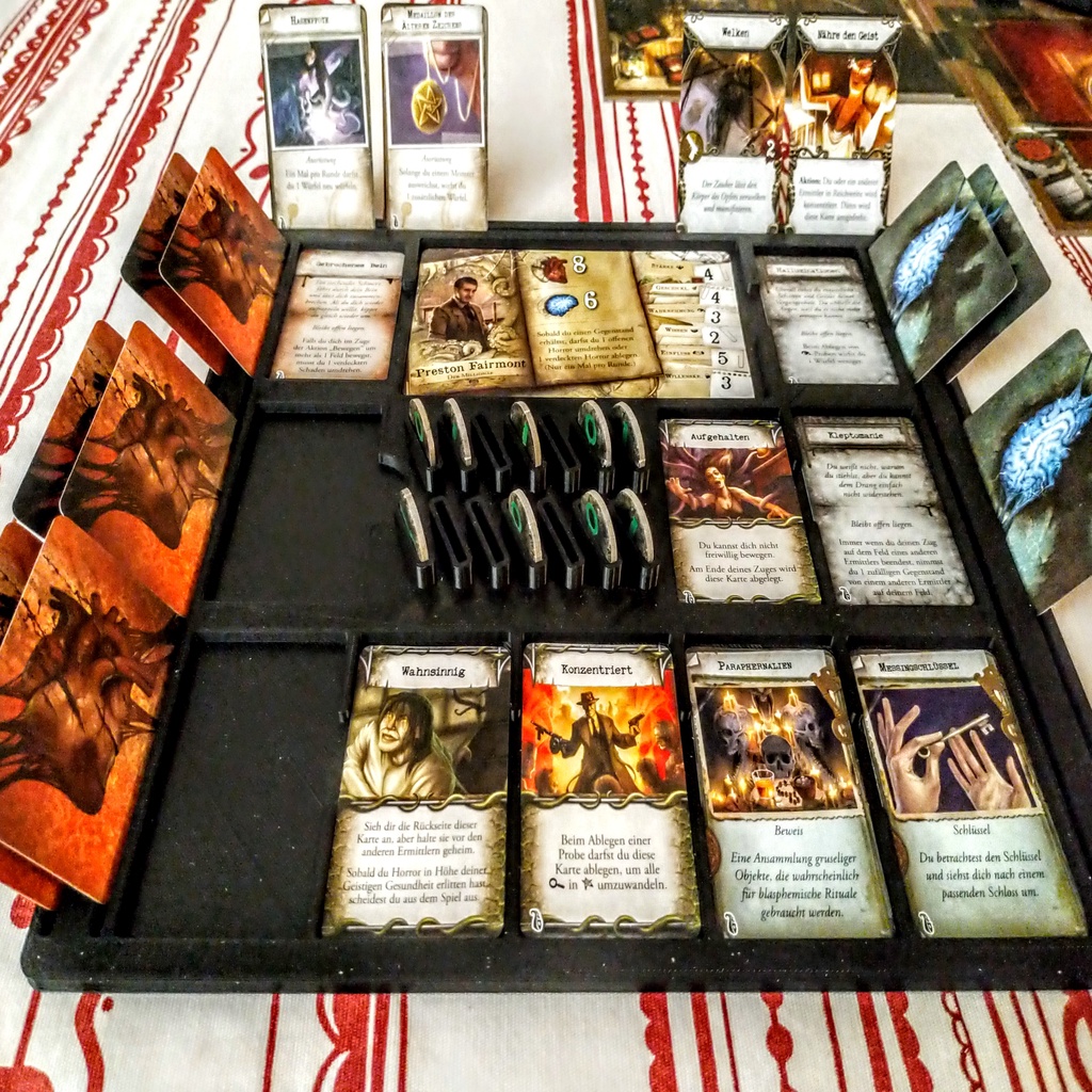 Mansions of Madness - Player board