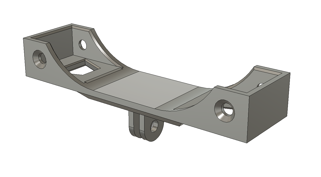 120mm Fan Bracket + cable routing for Modular Mounting System