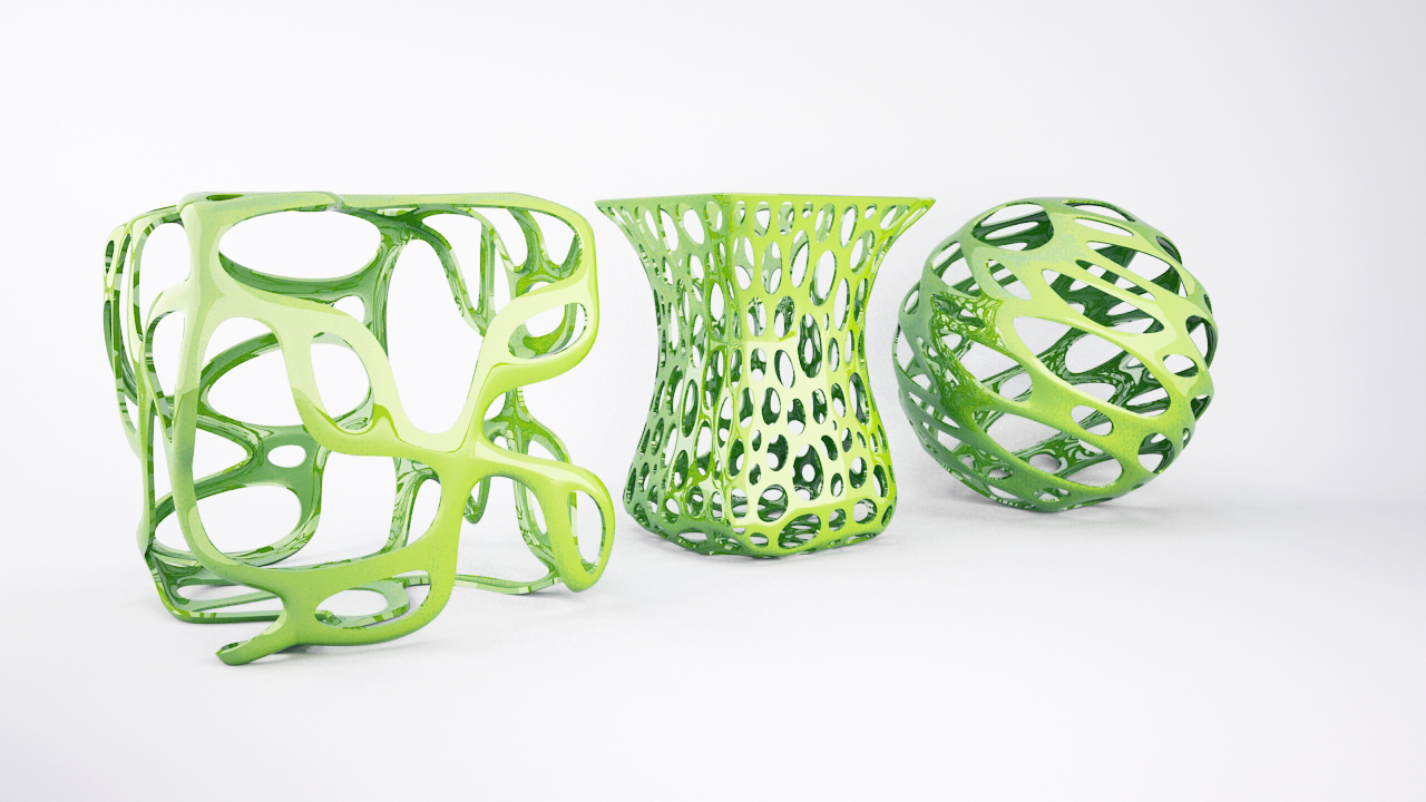 Objects with Algorithmic Geometry