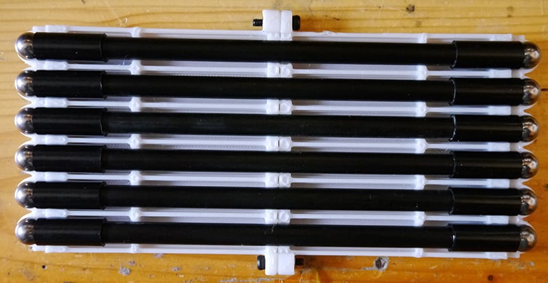 Phineas 3DP magnet rods making tools