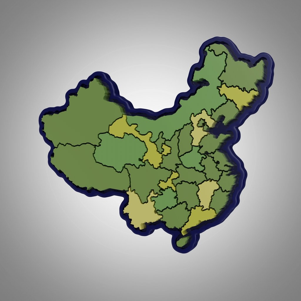 China Map Puzzle
