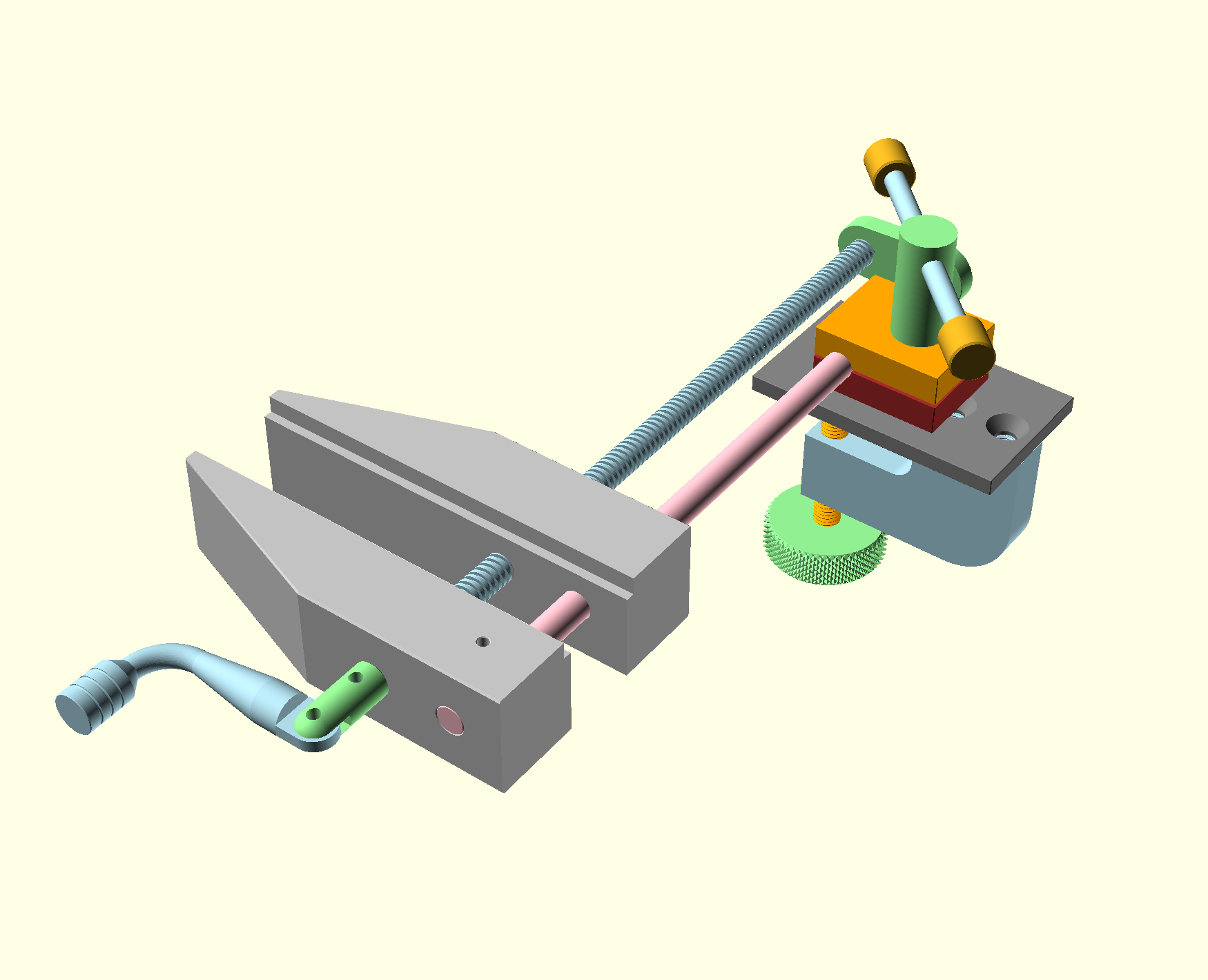Parametric Float-Lock Vise