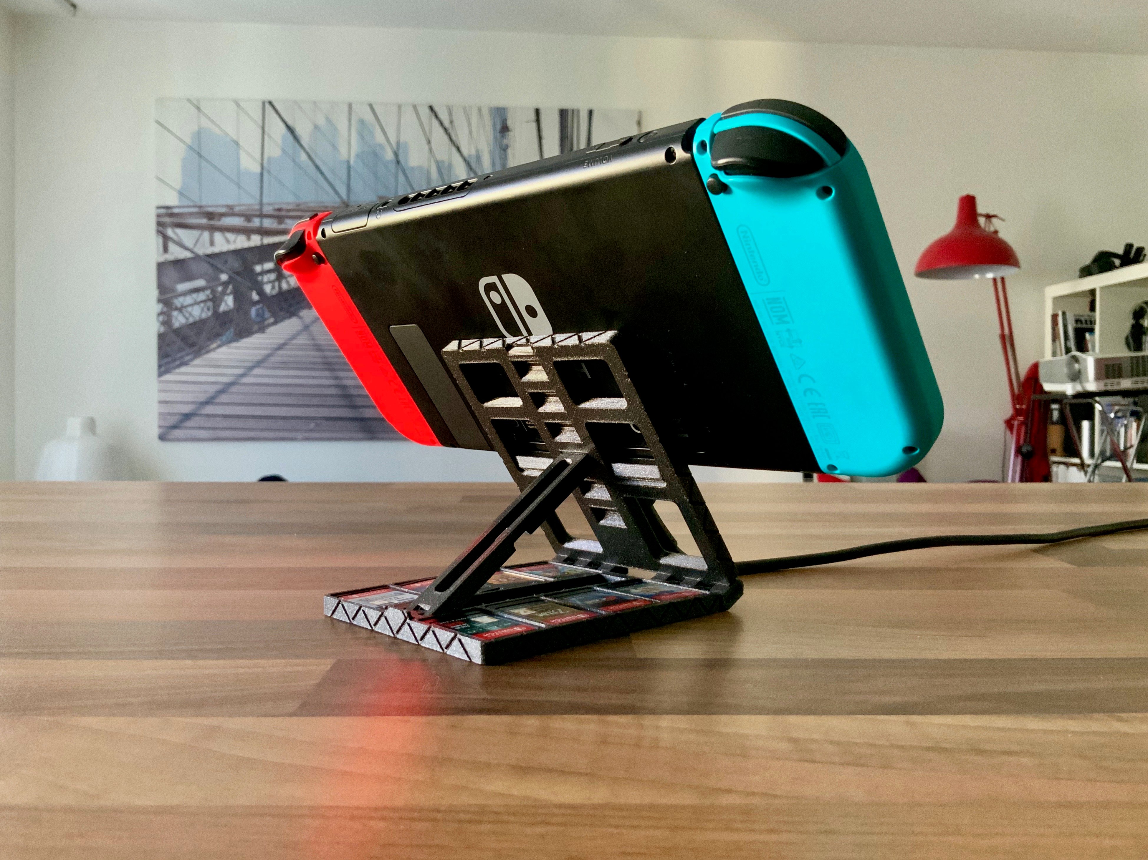 Print in place Nintendo Switch stand & game case