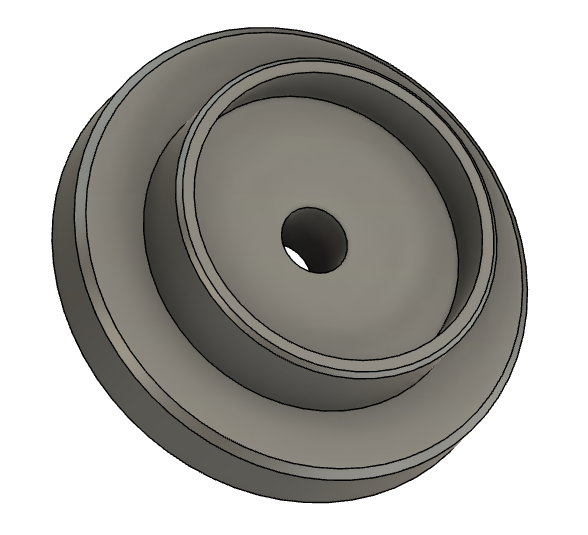 VINYLE SPOOL HOLDER FOR SILHOUETTE CAMEO 4 - ADAPTATEUR DE BOBINE  POUR CAMEO 4