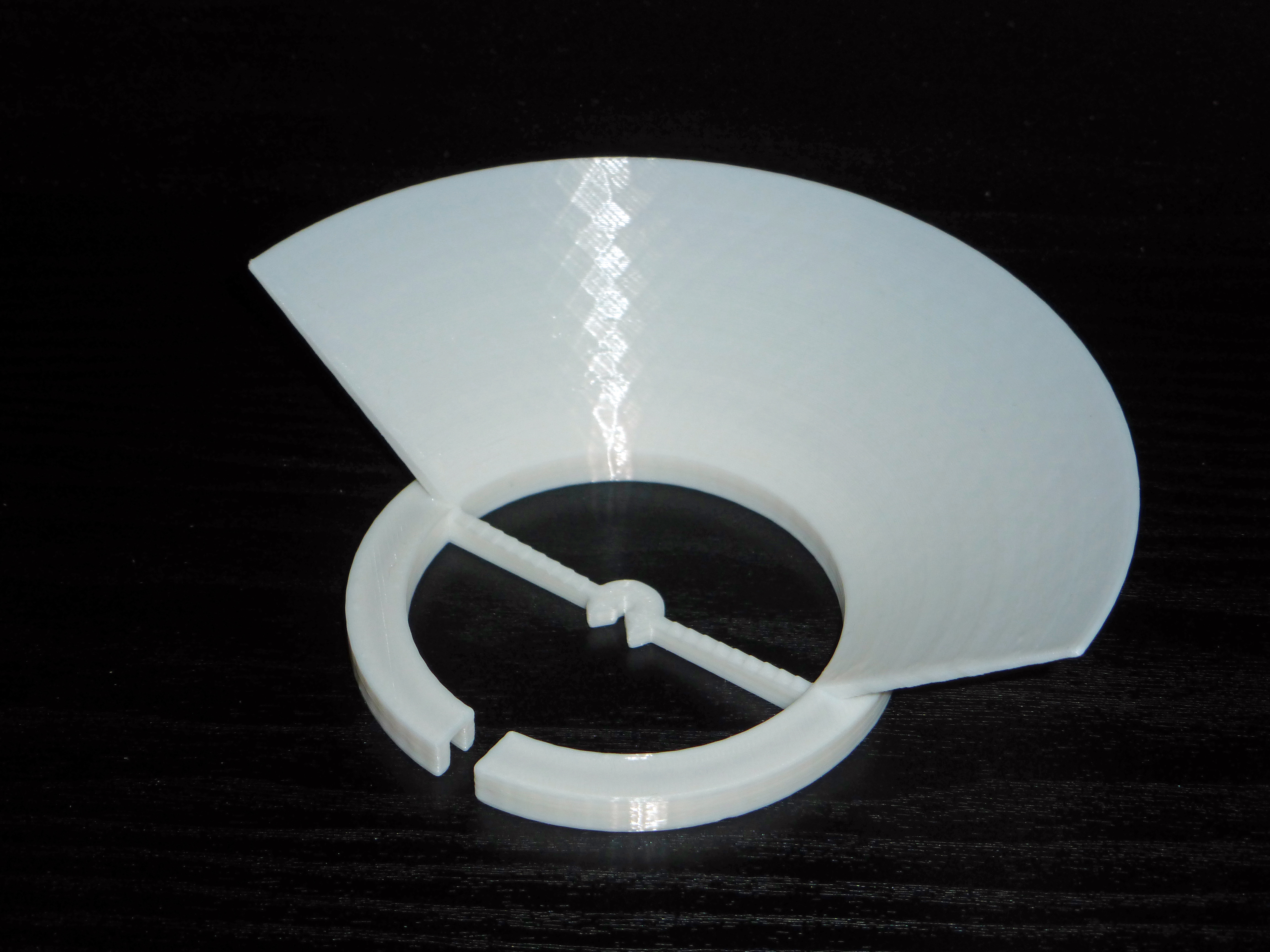 Candle Wick Centering Ring