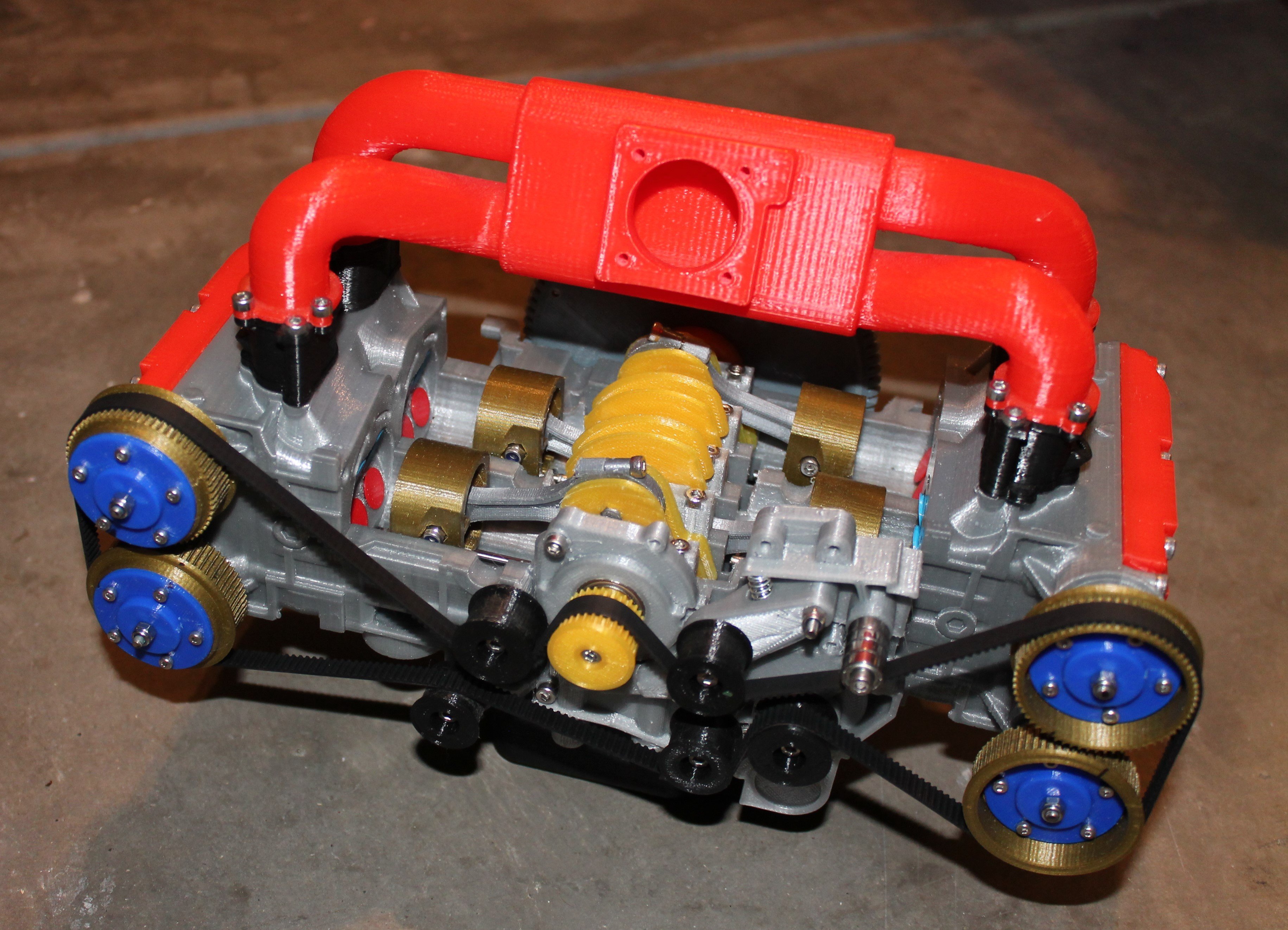 Subaru EJ20 Cutaway model