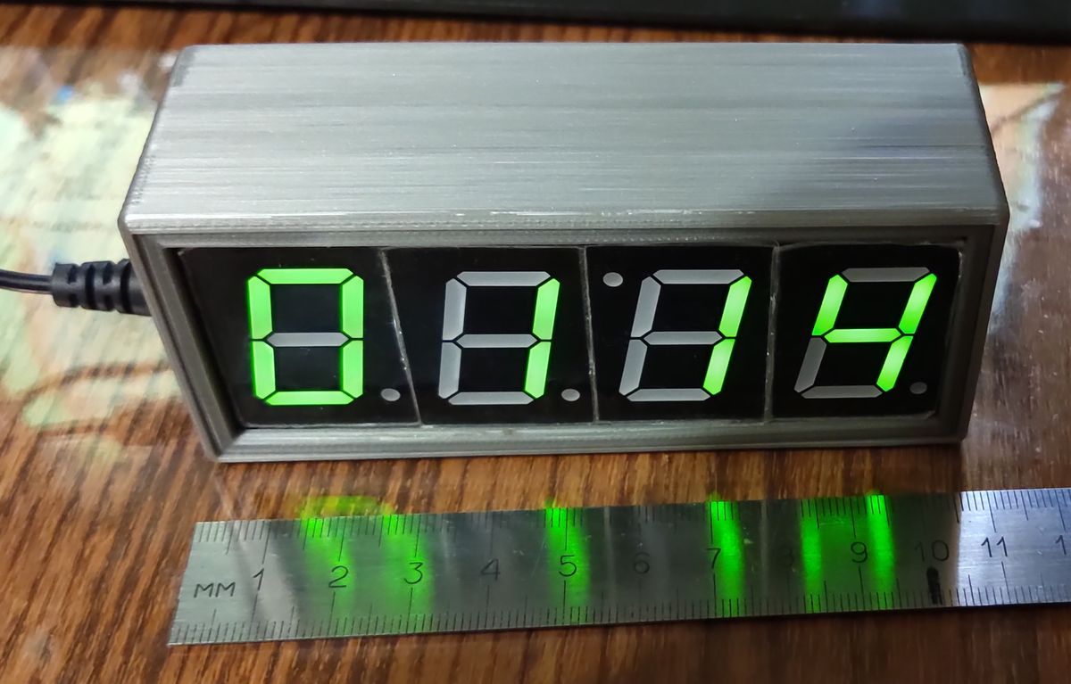 Case for DIY electronic clock