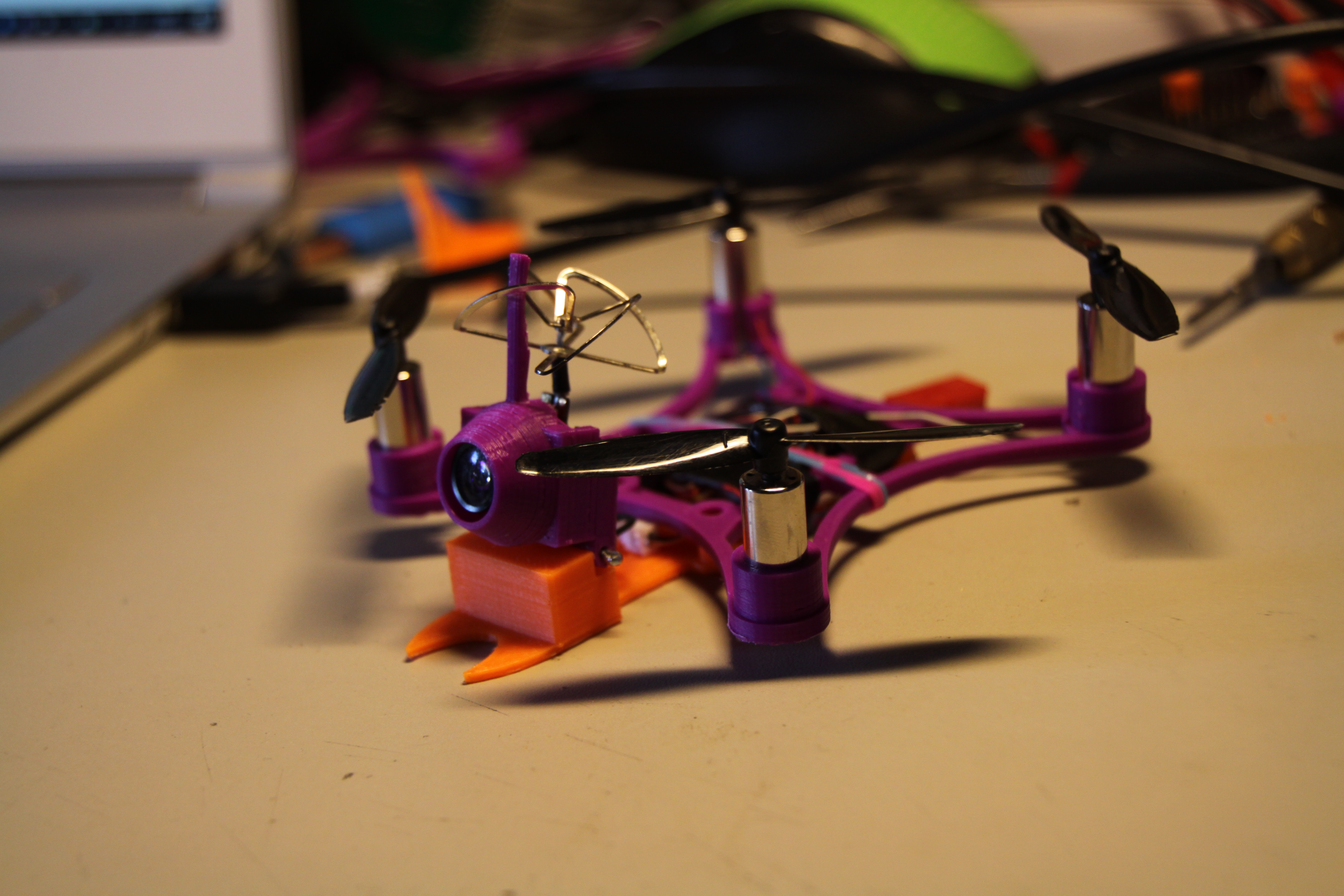 JBFPV Prototype v2 with Eachine TX01 - TX02 - TX03 Mount
