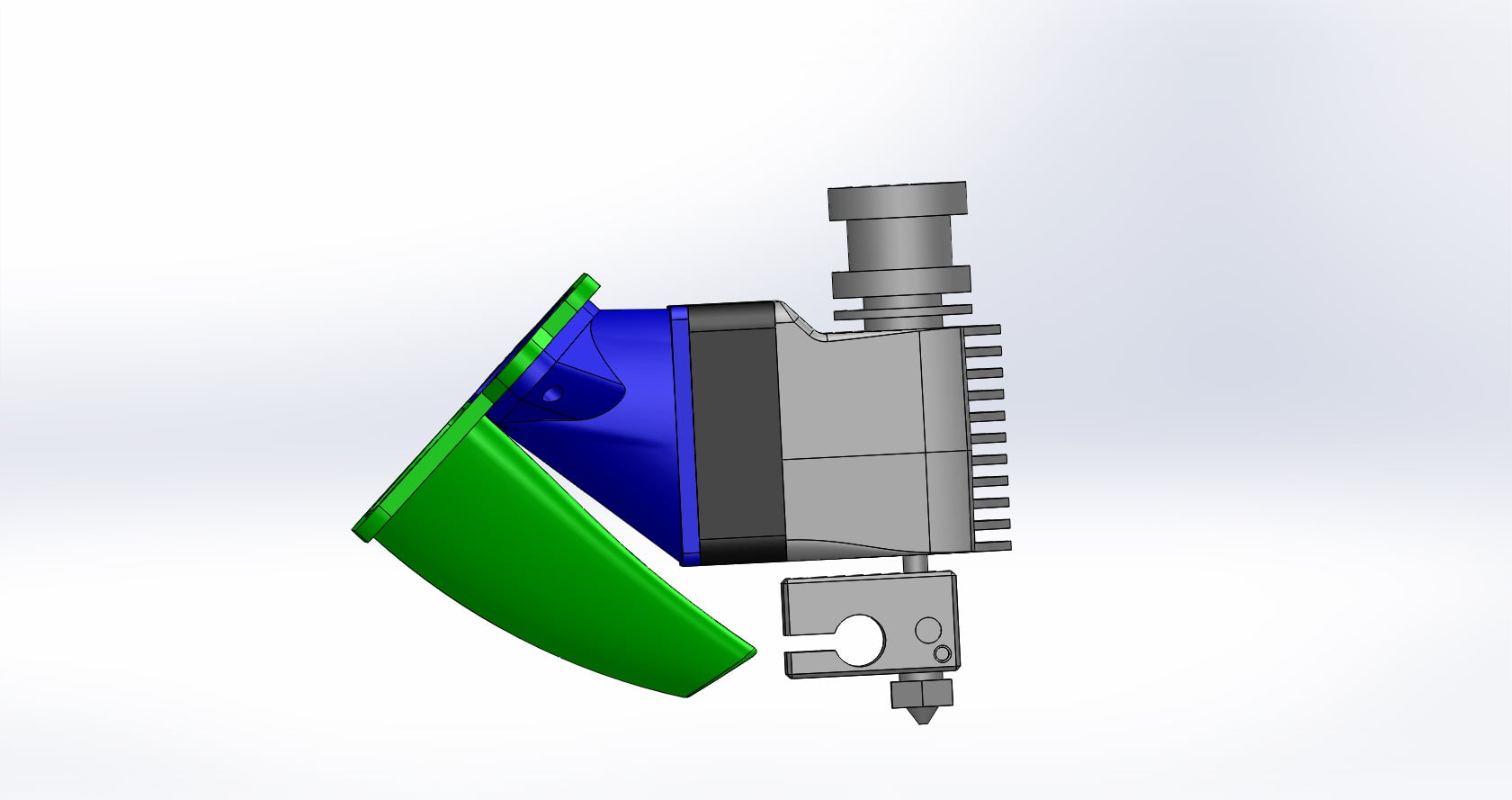 *UPDATED* semi-removable 2-in-1 fan duct