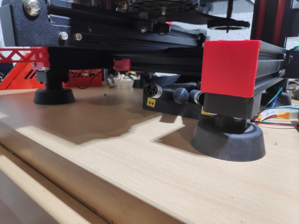Ender 3 Feet with Base for Laundry Feet 45mm