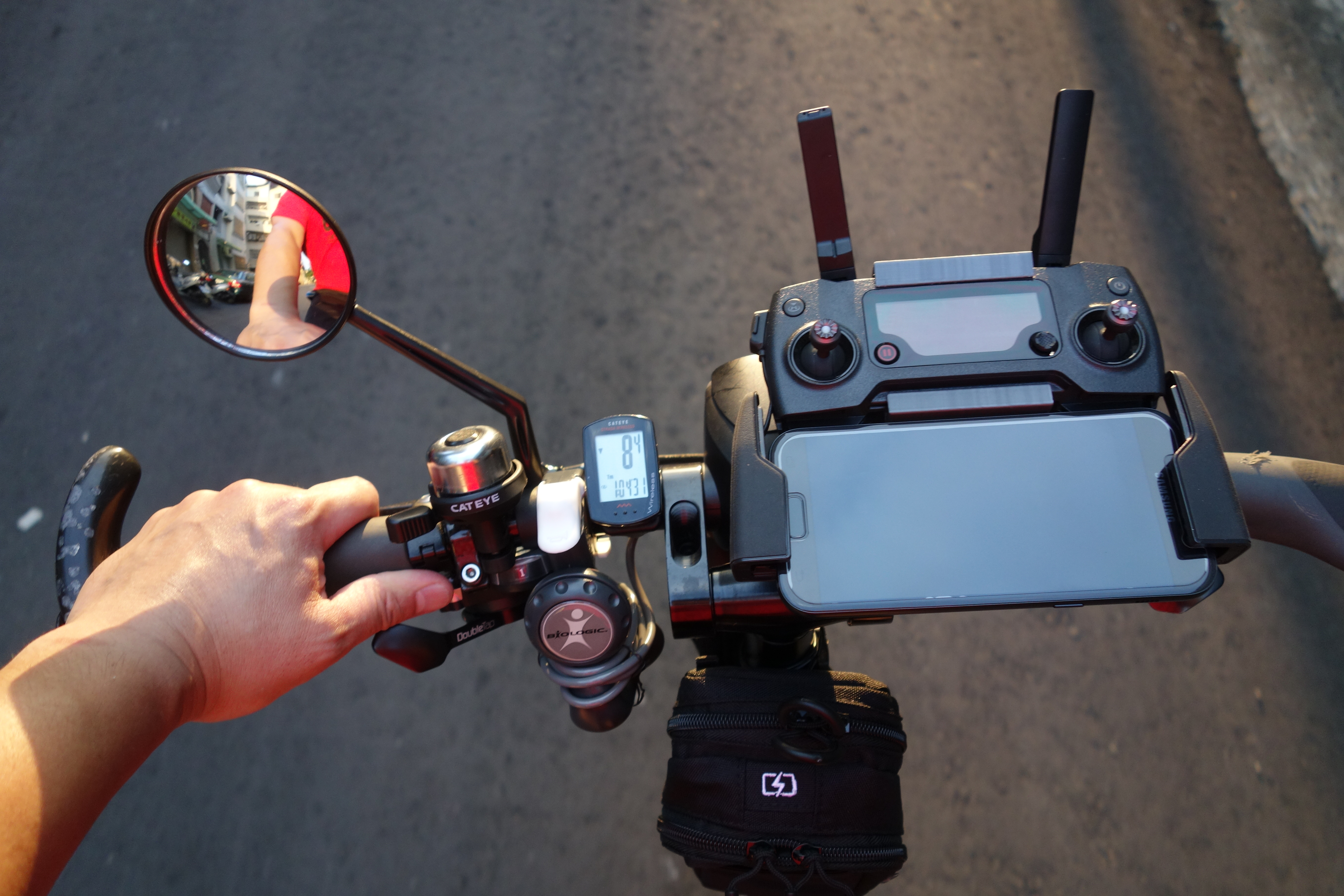 Mavic Pro Controller Bike Handlebar Mount