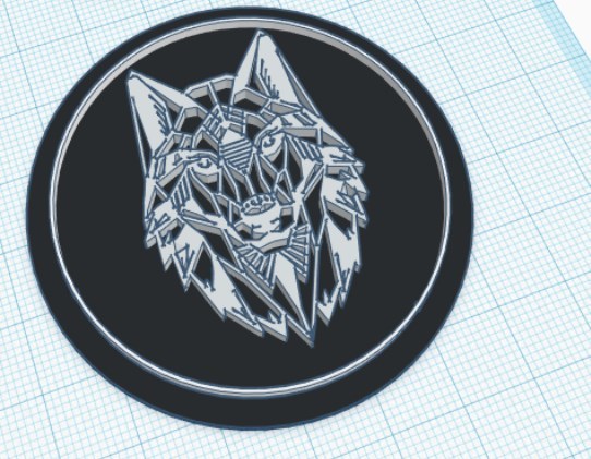Wolf Modular Logo Insert
