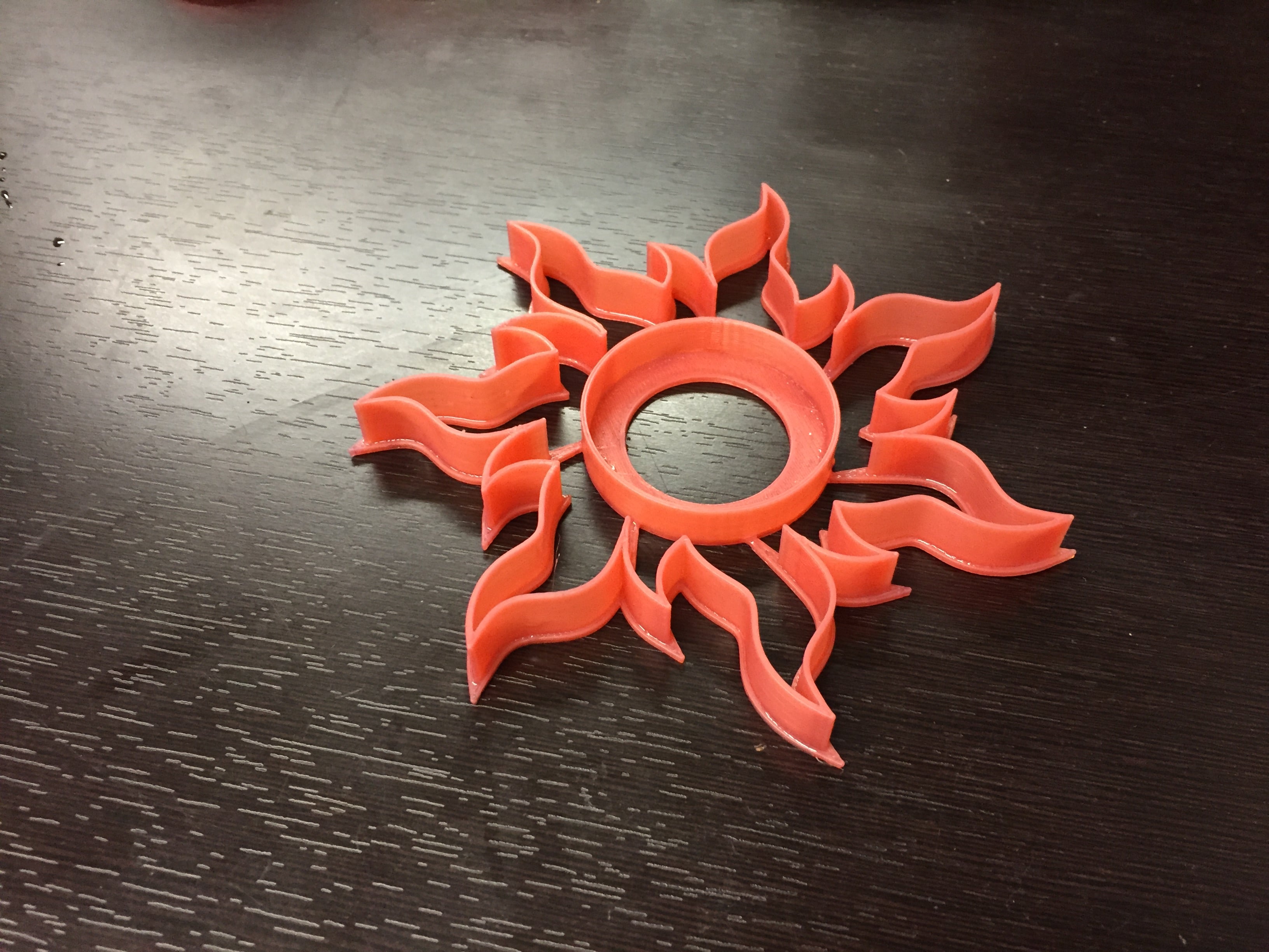 Disney's tangled sun cookie cutter