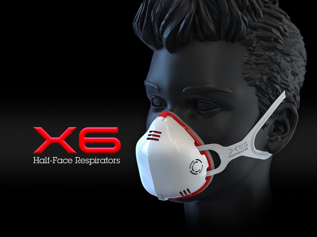 X6 Half-Face Respirators