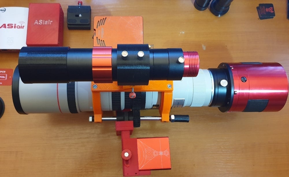 Astronomy holder for Canon Lens EF 400mm 1:5.6 L