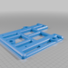 Xiaomi M365 Pro Luggage Rack adjusted for a larger brake 3D model