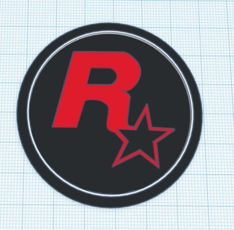 Rockstar Modular Logo Insert