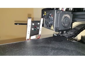 Adjustable stand for Raspberry Pi camera for Ender 3