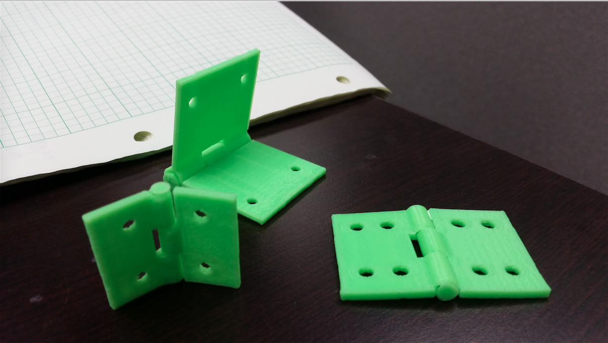Parametric One-Piece Hinge