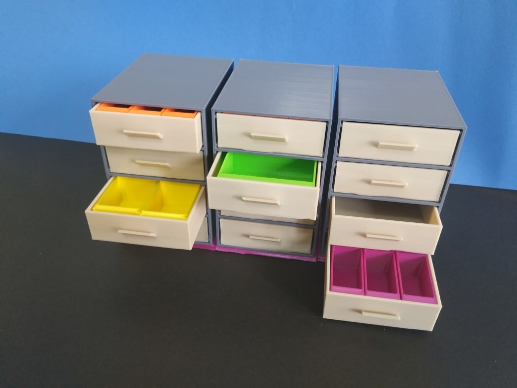 Mini Drawers With Compartments
