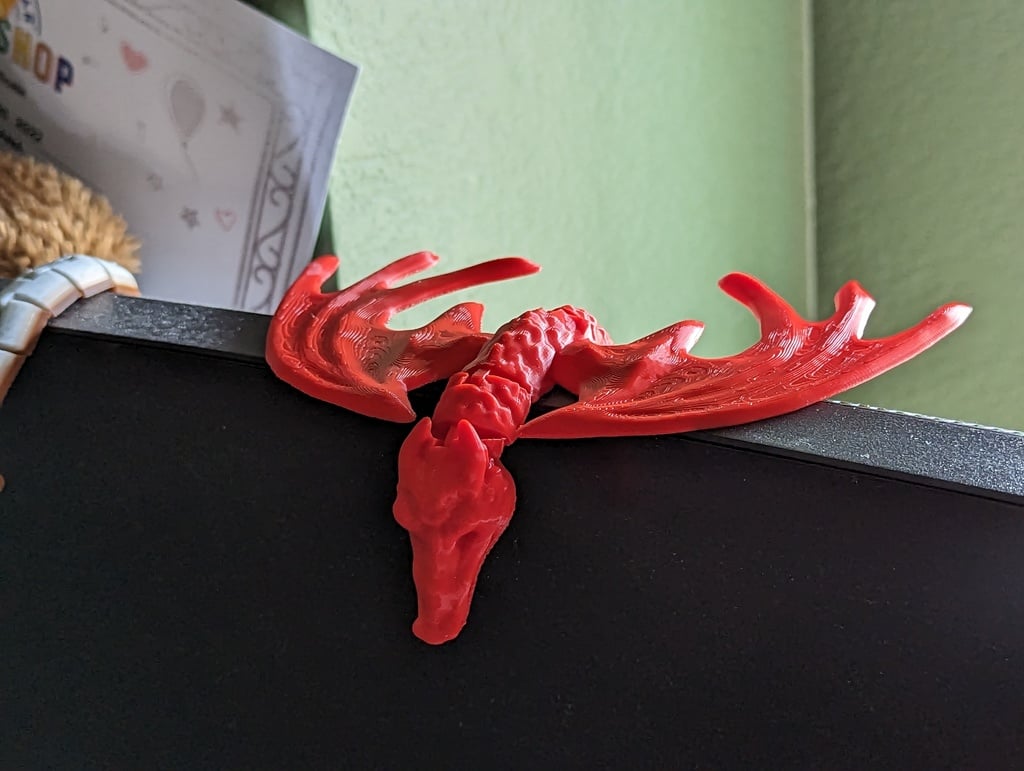 Articulated Red Dragon