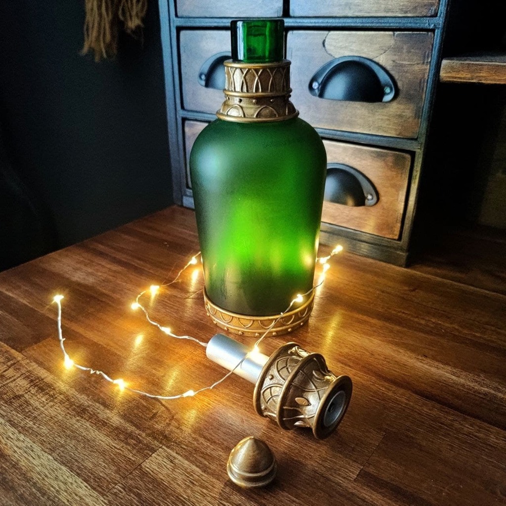 Turn a Rum Bottle into a lamp