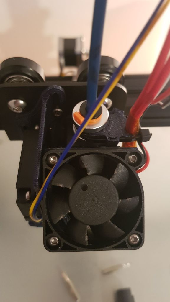 Mosquitto hotend adapters for CR-10 (all stock parts !)