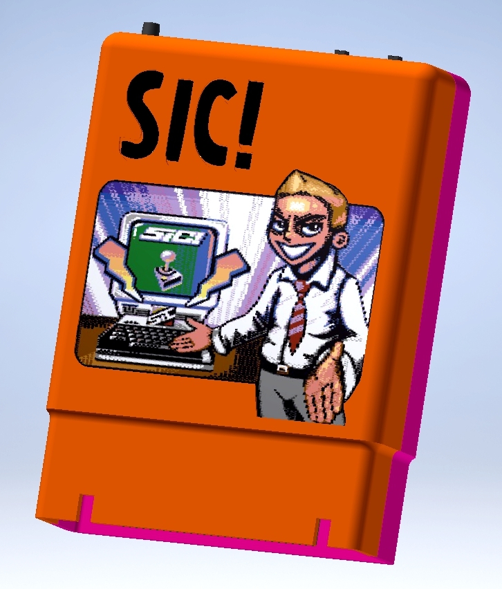 Atari SIC! cartridge case