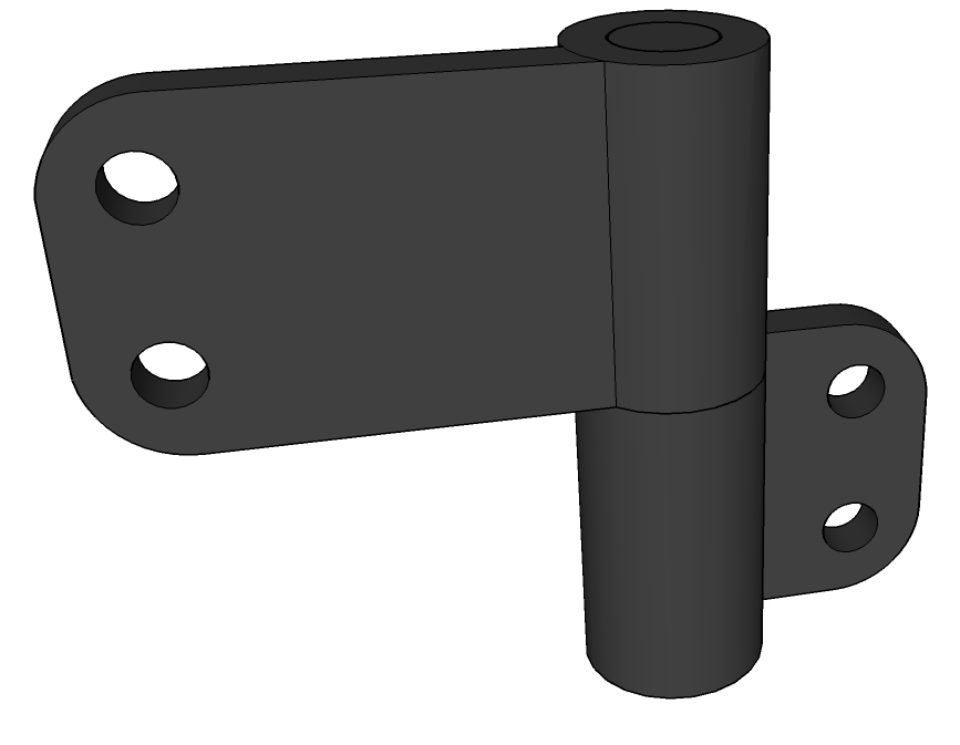 Door Hinge Assembly for BuzzBox Enclosure