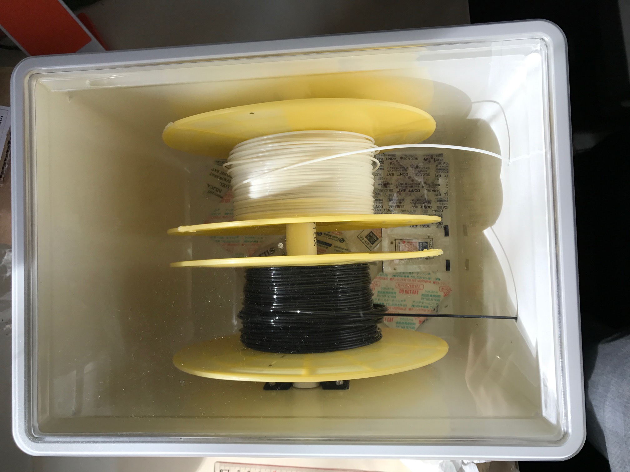 Dual Filament Dry Storage Container / Spool