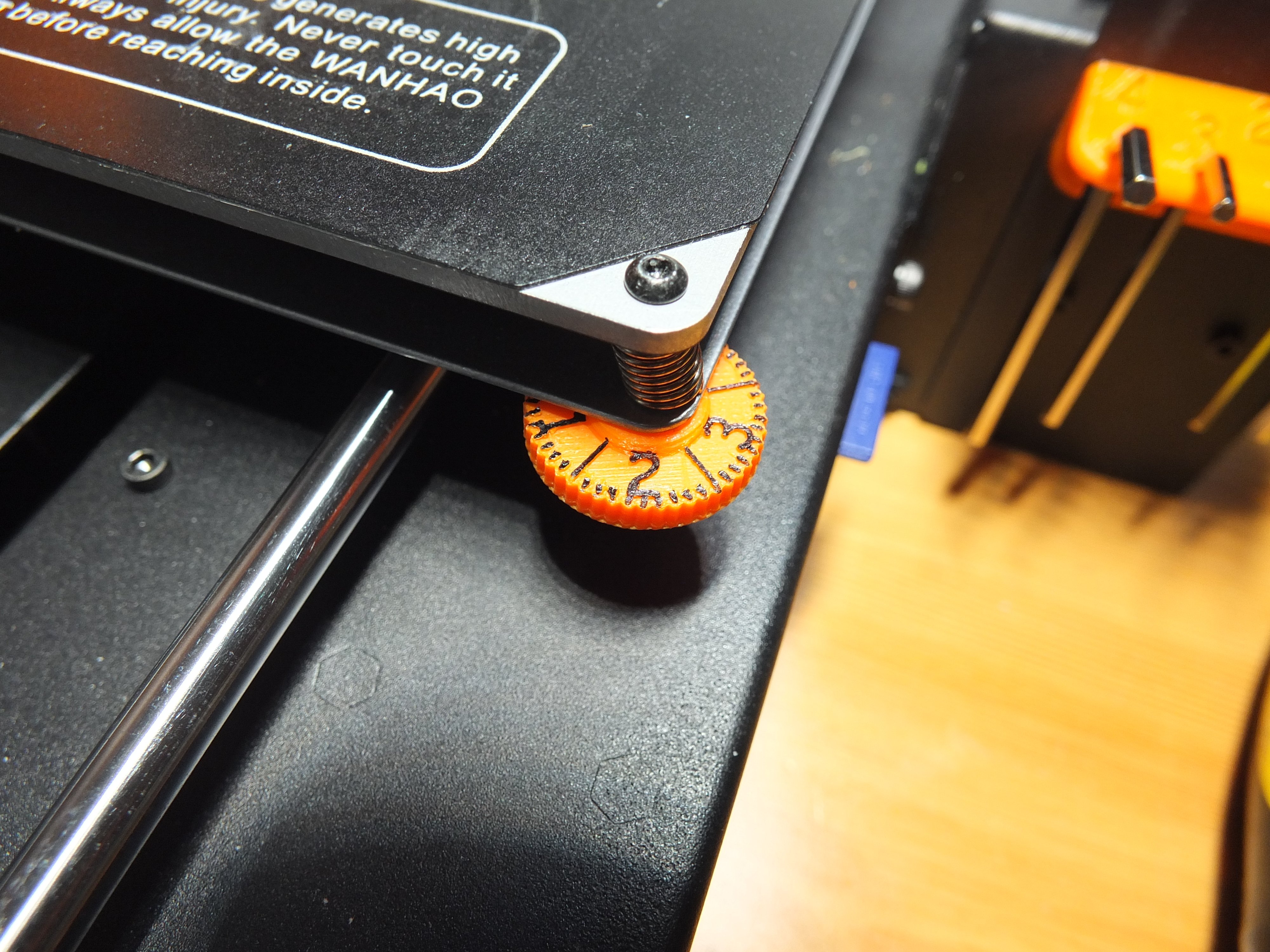 Thumbwheel M3 --- 0,5mm per turn