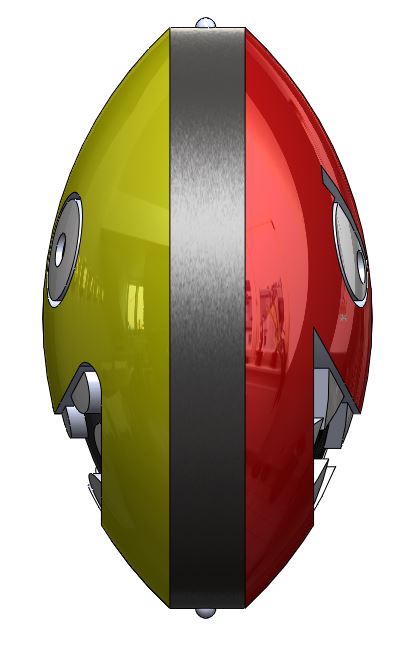 Big Hero 6 Fight bot face