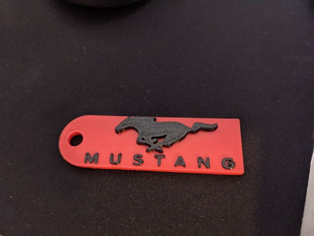 Ford Mustang Keychain